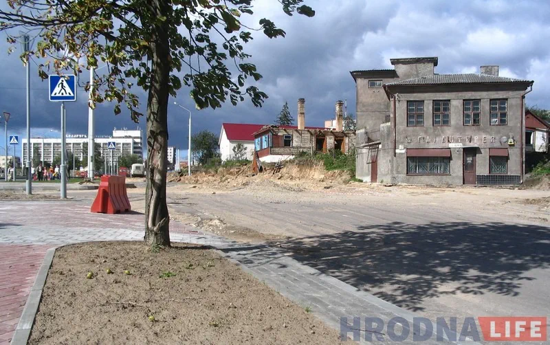 "Горячий хлеб". Фото сделано накануне сноса здания