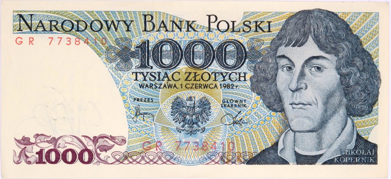 У часы Польскай народнай рэспублікі Капернік патрапіў нават на грошы