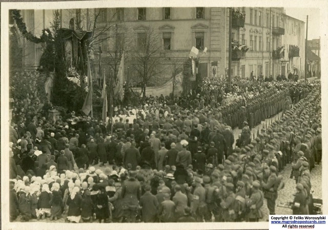 Польскія войскі ў Гродна, красавік 1919