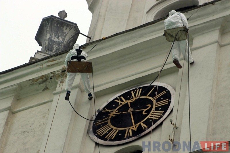 Фарный костел готовят к большой покраске: ее хватит на следующие 25 лет Фарный костел готовят к большой покраске: ее хватит на следующие 25 лет