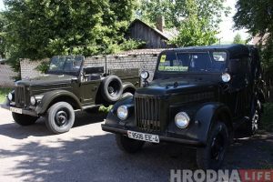 Гродненец показал в драмтеатре коллекцию милицейских машин, которой нет аналогов в Беларуси