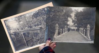 Уникальная находка: два старых фото рассказывают историю одного моста в Гродно