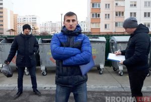 Еще один гродненец решил зарабатывать на выносе мусора. Получается!
