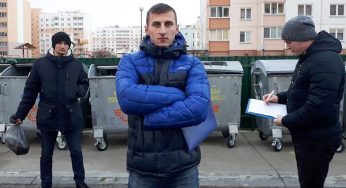 Еще один гродненец решил зарабатывать на выносе мусора. Получается!