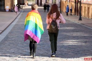 ЛГБТ LGBT радужный флаг