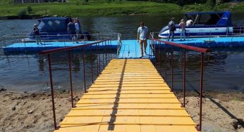 С начала мая возобновляет работу речное такси в Гродно