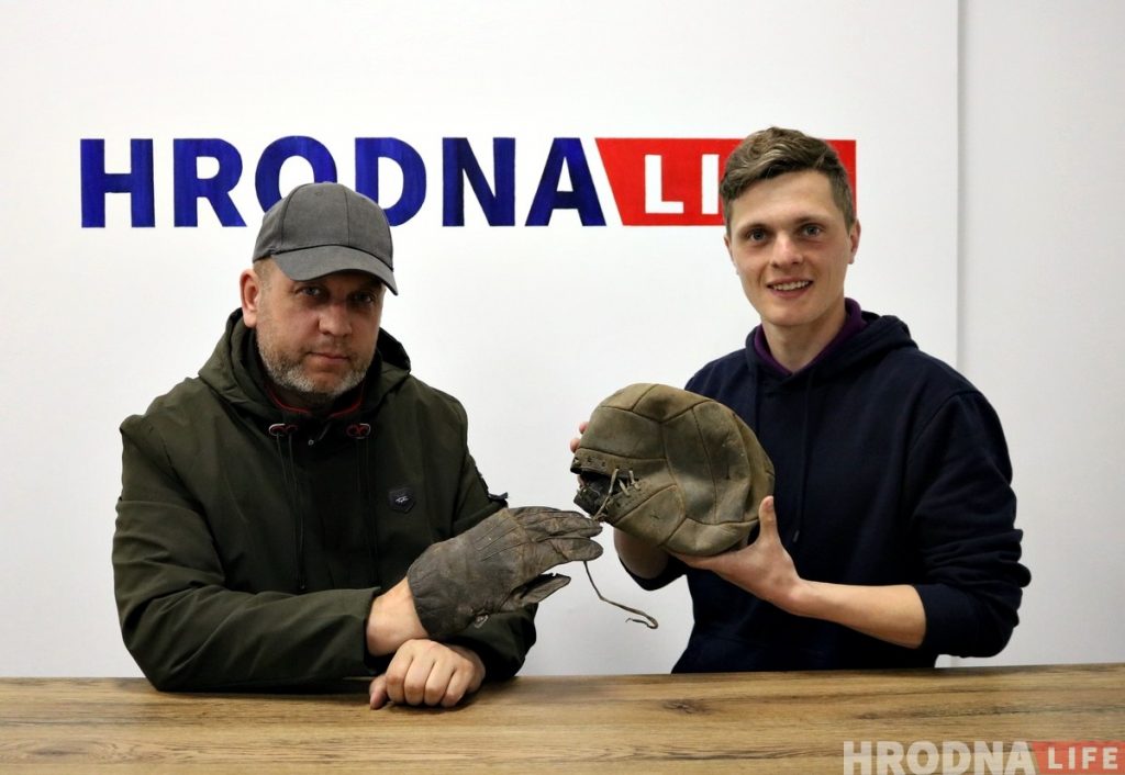 Читатель нашел футбольный мяч, которым могли играть в межвоенном Гродно 