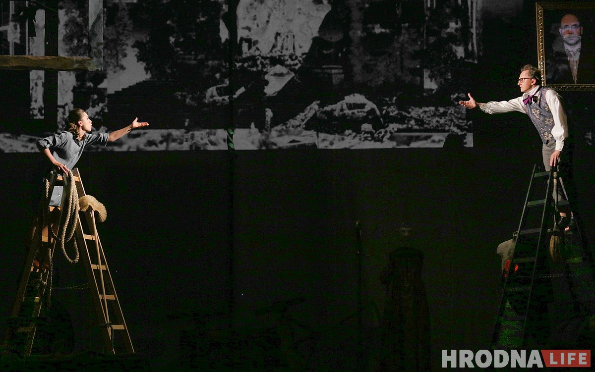 Актеры из Белостока показали гродненцам "Месть" по-польски Актеры из Белостока показали гродненцам "Месть" по-польски