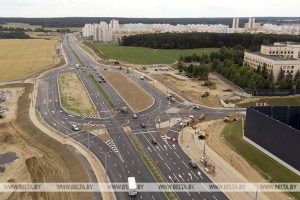 В Гродно открыли движение по участку проспекта Янки Купалы (обновлено)