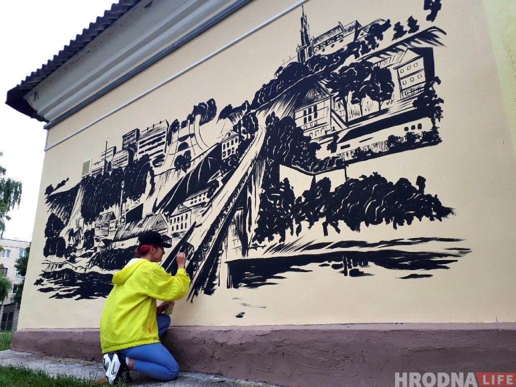 На Белуша появилось изображение панорамы Гродно