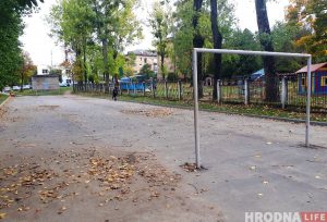 строительство парковки Гагарина Мира детская площадка