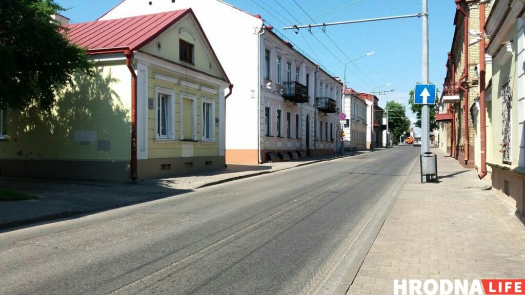 Уменьшится пропускная способность: часть улицы Кирова в Гродно перекрывают на две недели