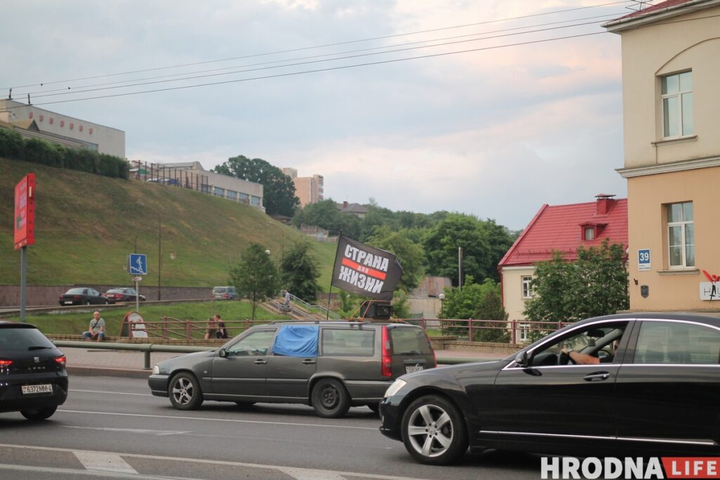 В Гродно прошла акция солидарности с задержанными