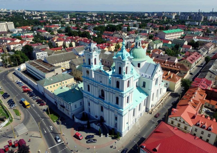 Часы в храме Франциска Ксаверия Гродно