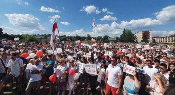 От 20 до 4000 человек: как протестовали города и деревни Гродненской области