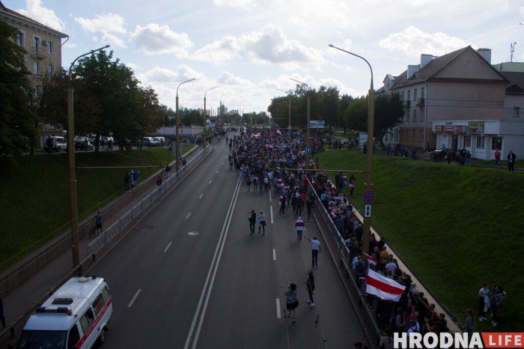 В Гродно продолжают разыскивать людей за акцию протеста и сцепку на Горновых год назад