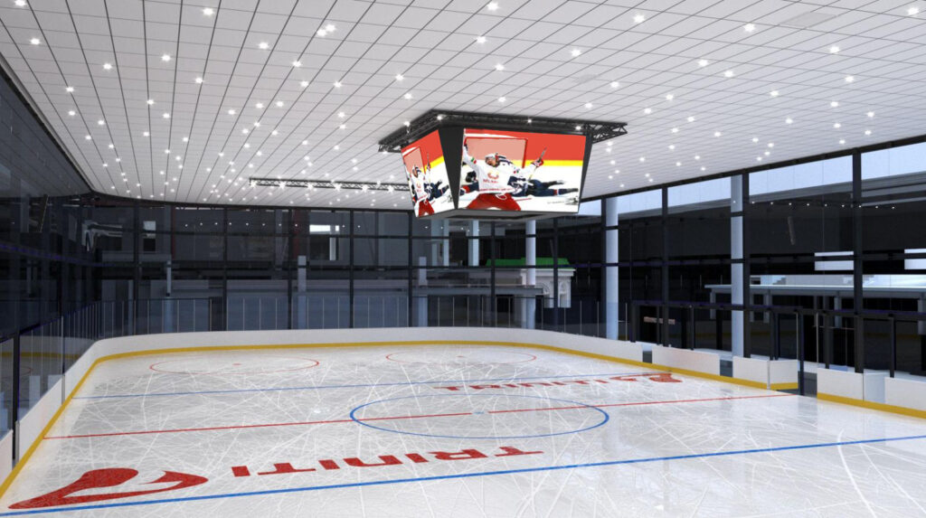 Торгово-развлекательный комплекс TRINITI открывает ледовую арену Торгово-развлекательный комплекс TRINITI открывает ледовую арену