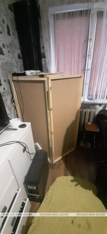 Гродненец выращивал коноплю в шкафу