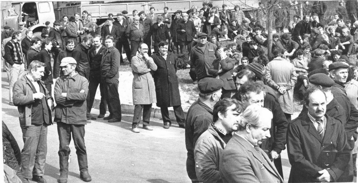 "Тогда была свобода". Как в 1991 году в Гродно рабочие устроили забастовку и добились своего