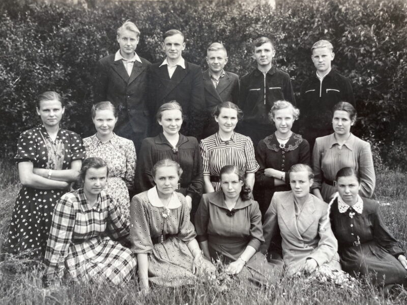 школьный выпускной 1958 год волковысский район