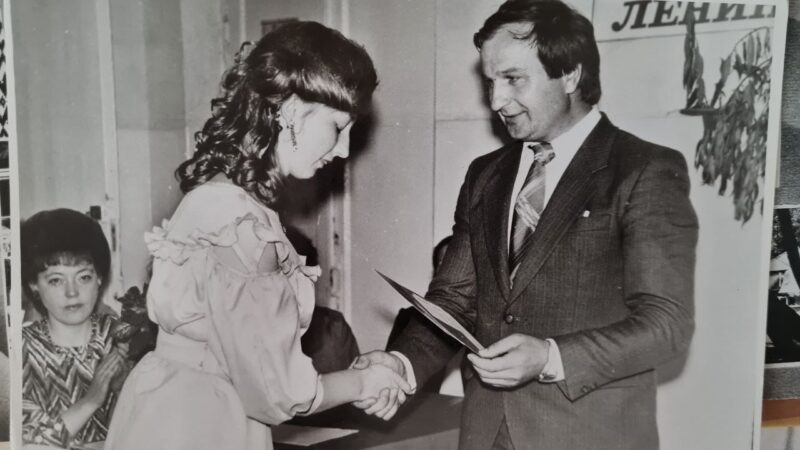 школьный выпускной 1987 клецк