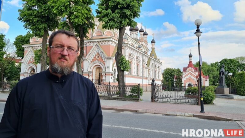 Отец Георгий Рой в Гродно. Сейчас он работает в Белорусском православном приходе в Вильнюсе