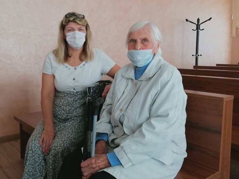 Гродненка Мария Кивер в зале суда