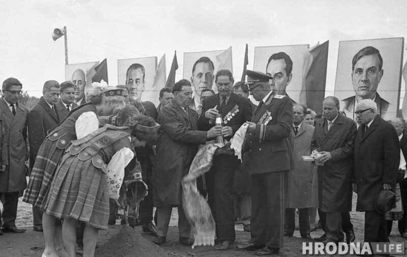 Капсула с посланием потомкам, Курган Славы в Гродно, 1969 г.