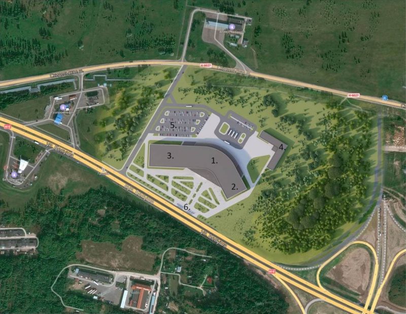 Спорткомплекс на въезде в Гродно начнут строить в 2022 году. Как он будет выглядеть