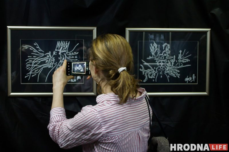 Иван Кирчук представил в Гродно выставку «Лабиринты звука»