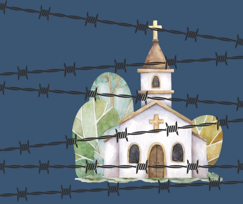 Репрессии против церкви. Иллюстрация: Hrodna.life