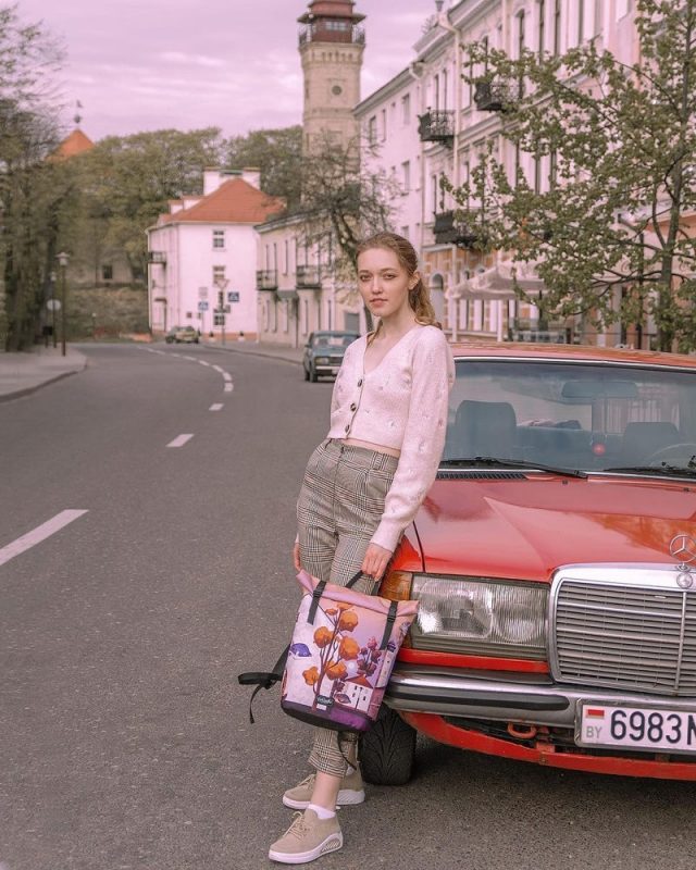 Рюкзаки от бренда Vokladki с городами Беларуси. Белорусский бренд выпустил дизайнерский рюкзак с видом Гродно