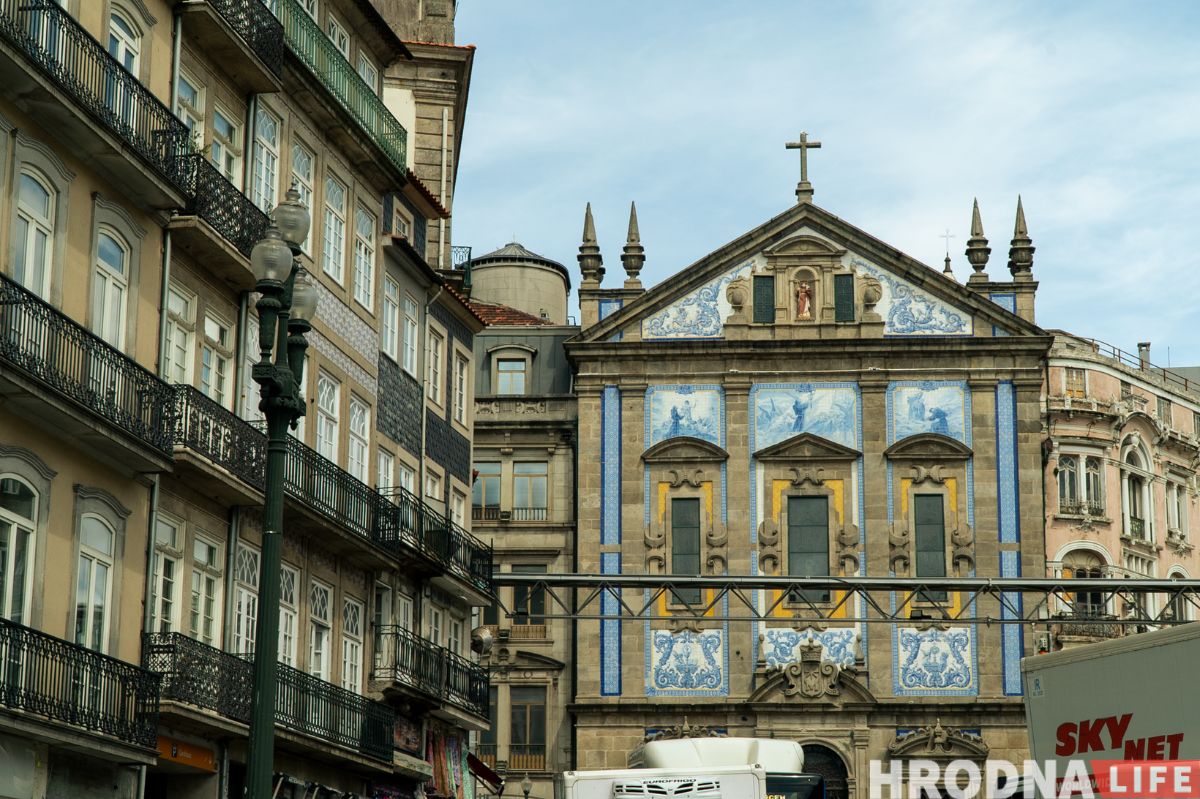 Костел Святого Антония в Порту. Фото: Hrodna.life