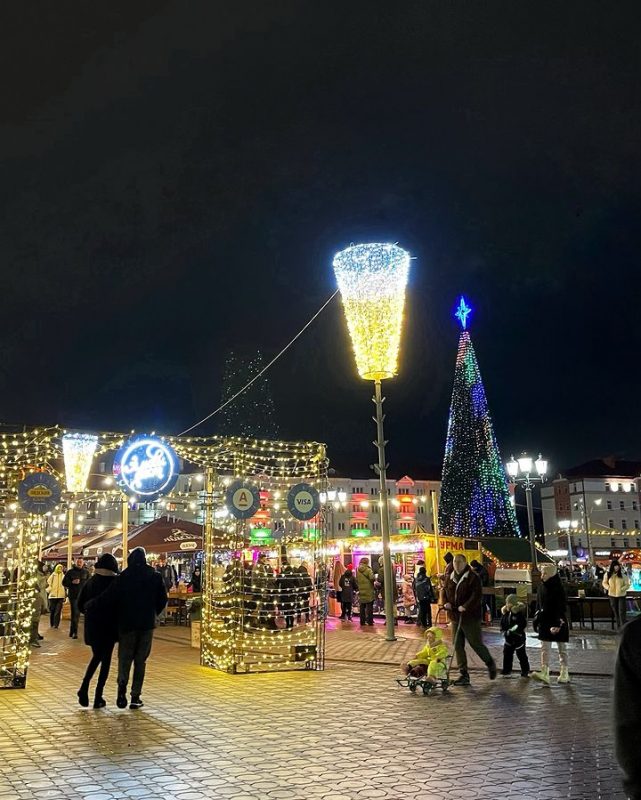 Зімовы фэст на Новый год в Гродно