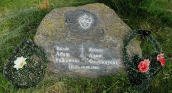 С могилы расстрелянного в 1863 году ксендза в Лиде пропал памятный камень