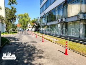 ограничение парковки в центре Гродно