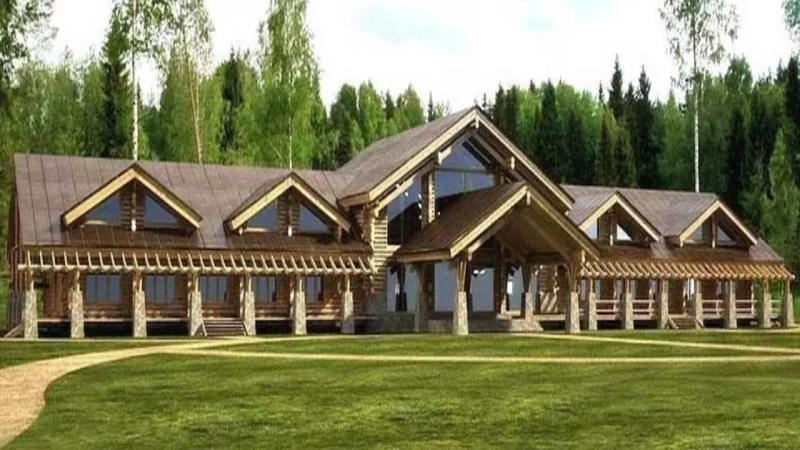 На Августовском канале появятся гостиница и поле для гольфа Рендер проекта гостиницы в парке "Августовский канал". Источник: grodnoinvest.by