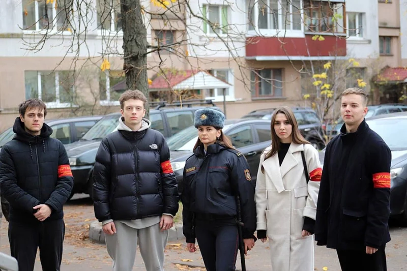 Дружинники и добровольцы в Беларуси