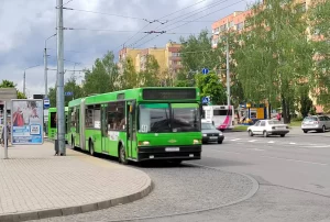 День Независимости в Гродно: 3 июля общественный транспорт поедет по-другому Общественный транспорт в Гродно. Фото из архива Hrodna.life