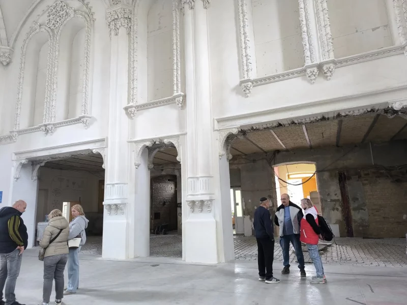 В гродненской синагоге снесли часть стен — хотят вернуть исторический вид  