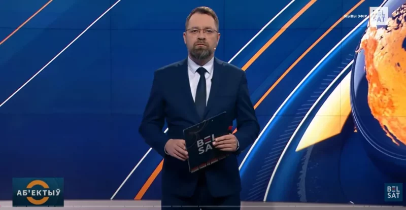 На журналиста из Гродно Валерия Руселика собирают “ориентировку”. Пришли к его пожилой маме Валерий Руселик. Фото: "Белсат"