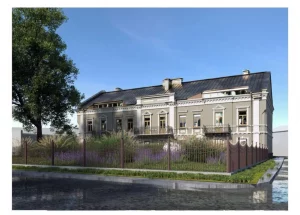 Столетний детский сад в центре Гродно переделают под жилой дом. Стало известно, как он будет выглядеть Проект реконструкции дома на Василька, 5.