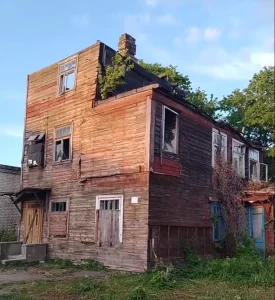 дом на Осипенко, 3 в Гродно в Учительской колонии