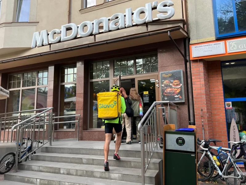 Велосипедный курьер доставки - подработка в Польше