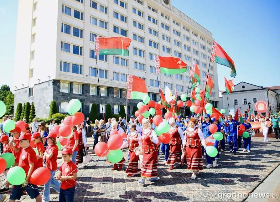 День Независимости в Гродно.