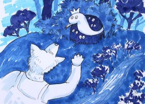 Объединиться, чтобы поделиться. Как белорусские художницы за границей преодолевают синдром самозванки Фрагмент рисунка художницы из Гродно Татьяны Калач