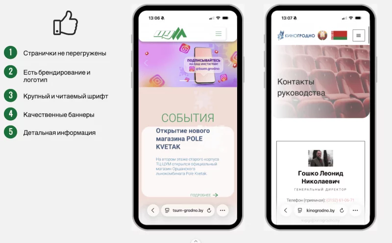 «У іх няма ініцыятывы зрабіць лепш». Разабраліся, што не так з сайтамі гродзенскіх дзяржарганізацый
