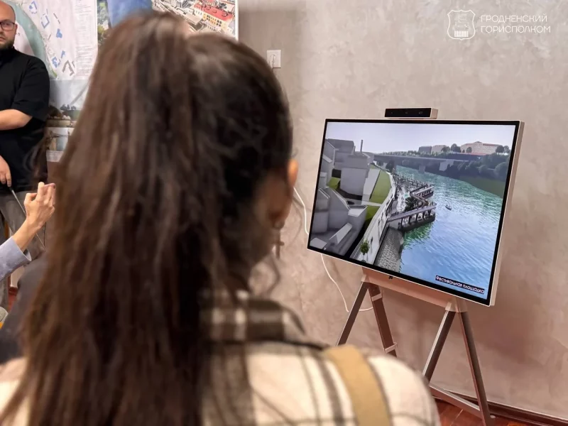 «Галоўным чынам архітэктурная тусоўка». У Гродне абмеркавалі праект набярэжнай, але сустрэча мала зацікавіла гараджан