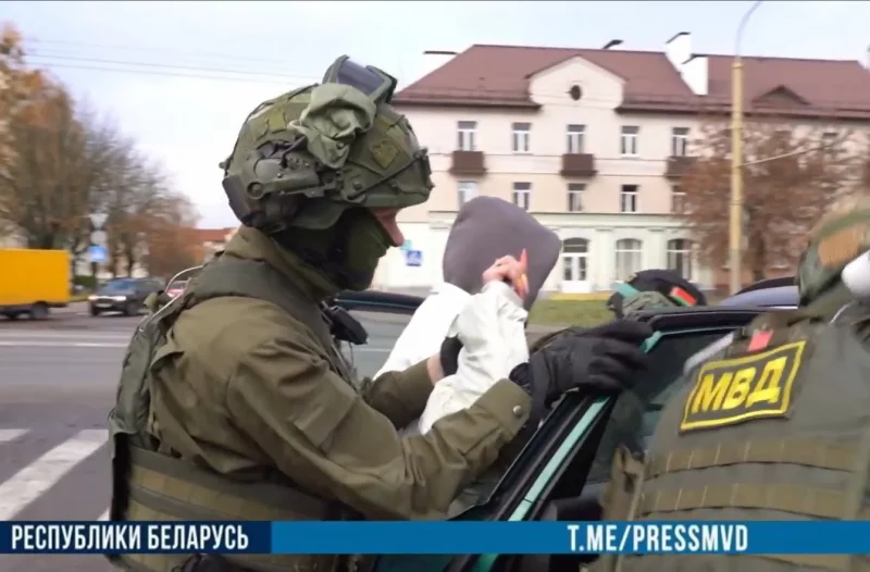 Задержание гродненских блогеров