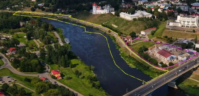 Проект Правонабережной в Гродно